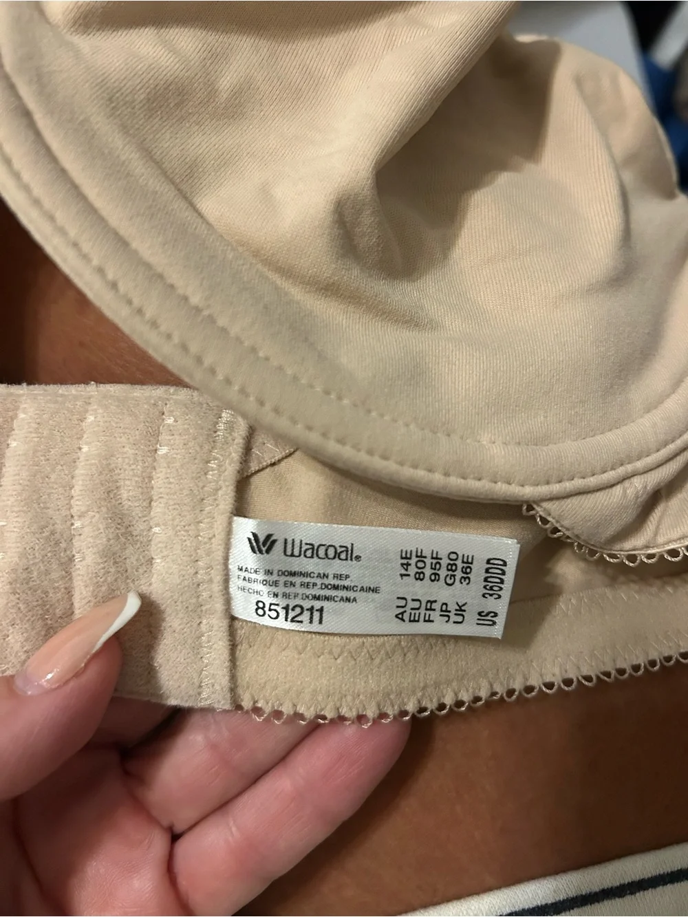 NEW Wacoal Women's Soft Embrace Underwire Bra 851211 Sz 36DDD